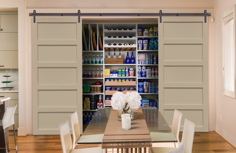Pantry Sliding Barn Doors In Riverside California 