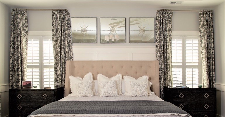 A box store smaller curtain can give some interest, and can easily be changed out.