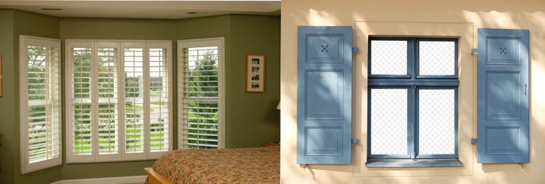 Riverside California exterior and interior shutters