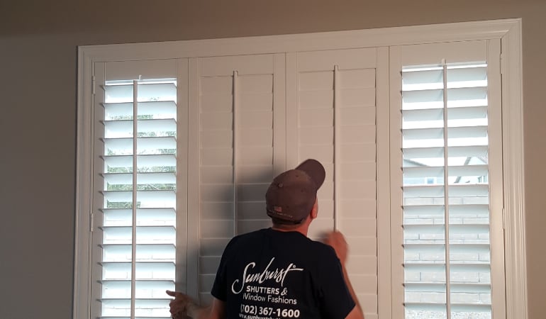 Plantation shutters are a great option when you are ready to replace your blinds in Riverside. Installation of plantation shutters in Riverside