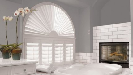Shutters for Uniquely-Shaped Windows in Riverside
