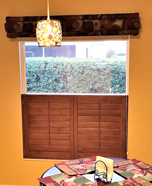 Wood cafe shutters Riverside wood cafe shutters