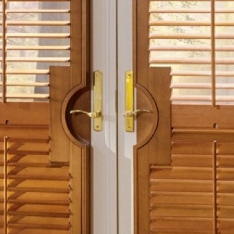 Riverside french door handle cutout