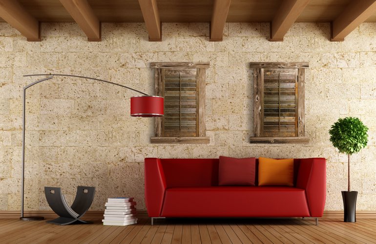 Newest Trends In Window Treatments In Riverside: Reclaimed Wood Shutters